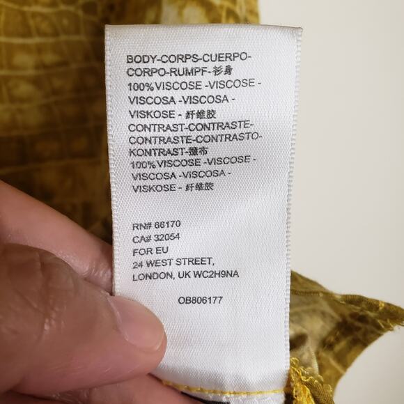 Urban Outfitters| Snake skin Print  Button Down - Picture 9 of 9